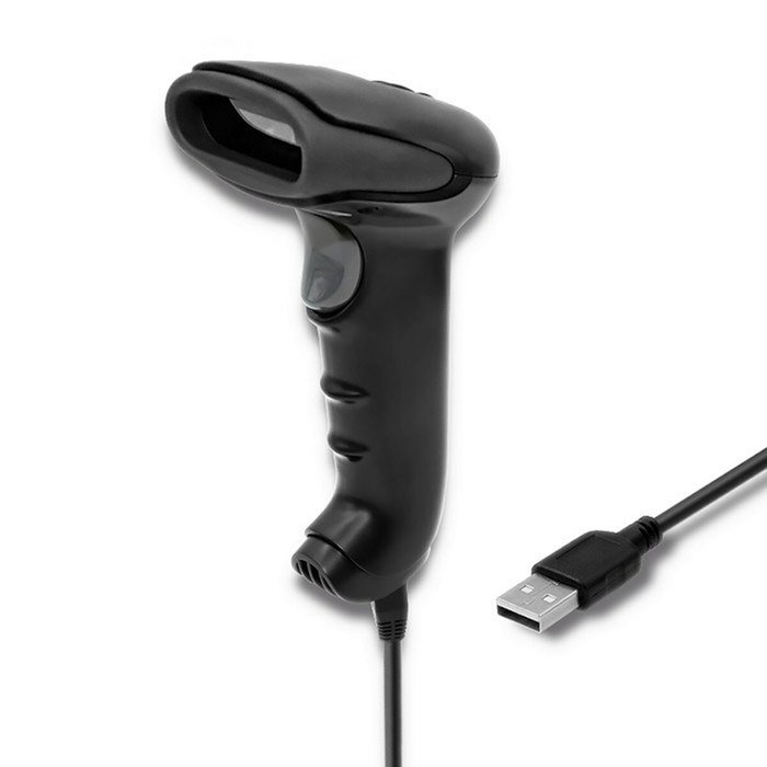 QOLTEC Lector de Código de Barras Inalámbrico USB 1D/2D