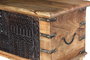 GINER Y COLOMER Baúl de Madera de Mango con Detalles Oscuros, Artesanal, 1 Pieza