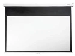 Optoma DS-9084PMG+ Pantalla de Proyección 84" (2,13 m) 16:9 para Instalación en Pared o Techo, Manual, Blanco