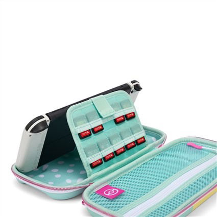 Power A Estuche Protector Compacto NSCS0125-01 para Nintendo Switch OLED, Switch y Switch Lite, Pokémon Sweet Friends