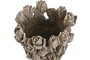 DKD Home Decor Jarron Shabby Gris Cemento 27 x 32 x 29 cm