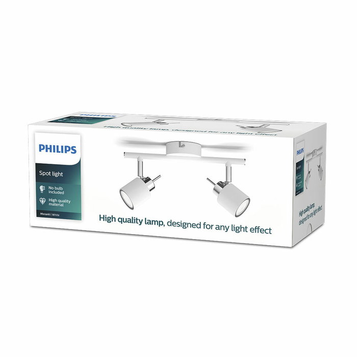 Philips Meranti Lámpara de 2 focos GU10 Blanco