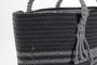 DKD Home Decor Bolso de Algodón Gris