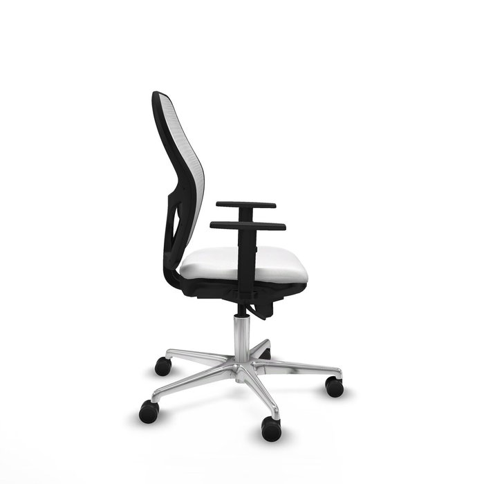 PIQUERAS Y CRESPO Silla de oficina Jorquera Blanca con Mecanismo Sincro PIQUERAS Y CRESPO Silla de oficina Jorquera Blanca con Mecanismo Sincro