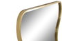 DKD Home Decor Espejo Irregular Dorado de Hierro y Cristal 50x150 cm