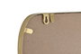 DKD Home Decor Espejo Irregular Dorado de Hierro y Cristal 50x150 cm