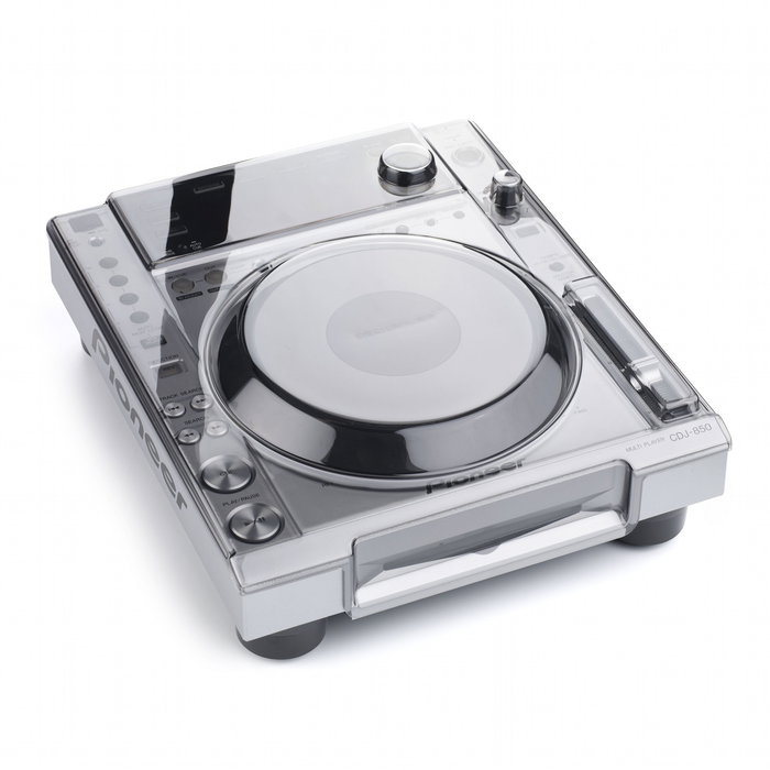 DECKSAVER Tapa de Policarbonato a Medida para Pioneer DJ CDJ-850, Protección Resistente DECKSAVER Tapa de Policarbonato a Medida para Pioneer DJ CDJ-850, Protección Resistente