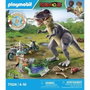 Playmobil Explorador con moto y tiranosaurio 71524