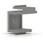 Ubiquiti Networks Inc. Ubiquiti UISP UACC-Keystone-Blank-Insert, Módulo Jack Keystone de Abs, Gris, 16.3 mm x 14.6 mm x 18 mm, Paquete de 24 Piezas