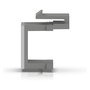 Ubiquiti Networks Inc. Ubiquiti UISP UACC-Keystone-Blank-Insert, Módulo Jack Keystone de Abs, Gris, 16.3 mm x 14.6 mm x 18 mm, Paquete de 24 Piezas