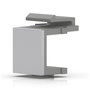 Ubiquiti UACC-Keystone-Blank-Insert Módulo jack keystone Gris