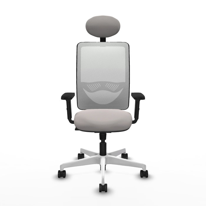 PIQUERAS Y CRESPO Silla de oficina Zulema Blanca con mecanismo Sincro PIQUERAS Y CRESPO Silla de oficina Zulema Blanca con mecanismo Sincro