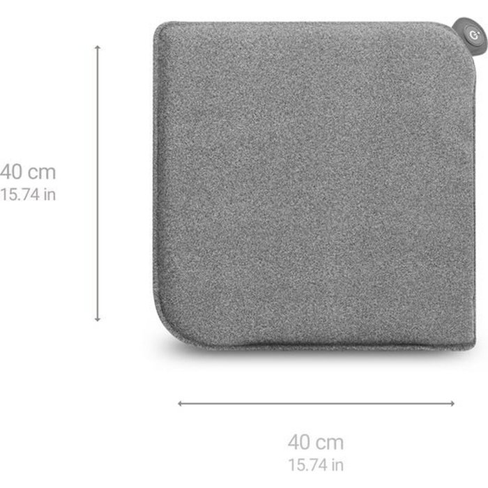 Manta Eléctrica Medisana 60276 Gris Poliéster Fieltro Manta Eléctrica Medisana 60276 Gris Poliéster Fieltro