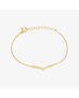 Radiant Pulsera V Gold BASICS Dorada en Acero Inoxidable