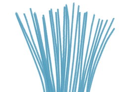 Innspiro Limpiapipas Chenilla Azul 4mm x 30cm (50 unidades)