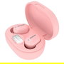 Aiwa Auriculares Bluetooth EBTW-150PK Táctil, Estuche de Carga, Pantalla LED, 2 Micrófonos, Color Rosa