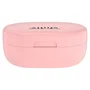 Aiwa EBTW-150PK Auriculares Inalámbricos Bluetooth 5.0 TWS Intraurales Hipergraves para Música y Llamadas con Estuche de Carga, Color Rosa