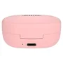 Aiwa EBTW-150PK Auriculares Inalámbricos Bluetooth 5.0 TWS Intraurales Hipergraves para Música y Llamadas con Estuche de Carga, Color Rosa