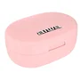 Aiwa EBTW-150PK Auriculares Inalámbricos Bluetooth 5.0 TWS Intraurales Hipergraves para Música y Llamadas con Estuche de Carga, Color Rosa