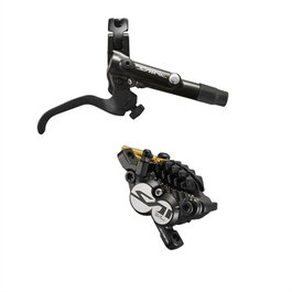 Shimano Freno Disco Hidráulico Saint BL-M820+BR-M820 Der/Tras I-Spec B 1700mm Aluminio Negro/Blanco