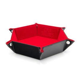 Glassstaff CritStones Bandeja plegable para dados Red