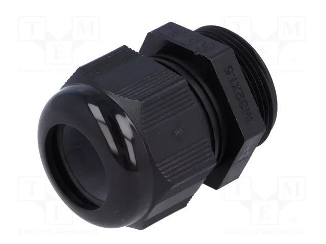 HELU Sello aislante HELUTOP® HT M32 1,5 Negro