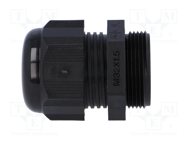 HELU Sello aislante HELUTOP® HT M32 1,5 Negro