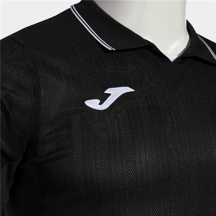 Camiseta Deportiva de Manga Corta Joma Sport Fit One Negro Camiseta Deportiva de Manga Corta Joma Sport Fit One Negro