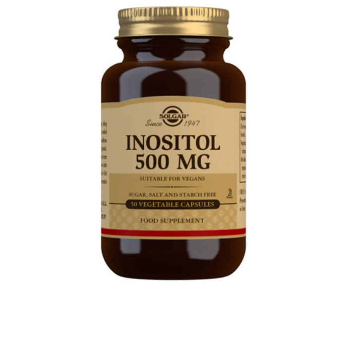 Solgar Inositol 500 Mg 50 Vcaps Cápsulas Vegetales Solgar Inositol 500 Mg 50 Vcaps Cápsulas Vegetales