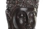 DKD Home Decor Macetero de Resina Buda Gris