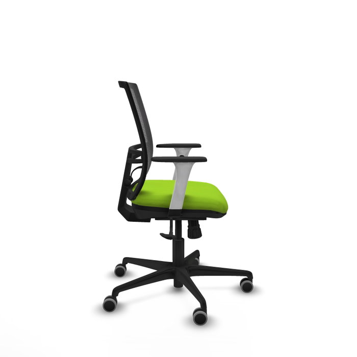 PIQUERAS Y CRESPO Silla de oficina Yunquera con mecanismo Sincro, Pistacho y Negro PIQUERAS Y CRESPO Silla de oficina Yunquera con mecanismo Sincro, Pistacho y Negro