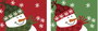 DKD Home Decor Felpudo de Fibra de Coco y PVC con Diseño de Muñeco, Pack de 2