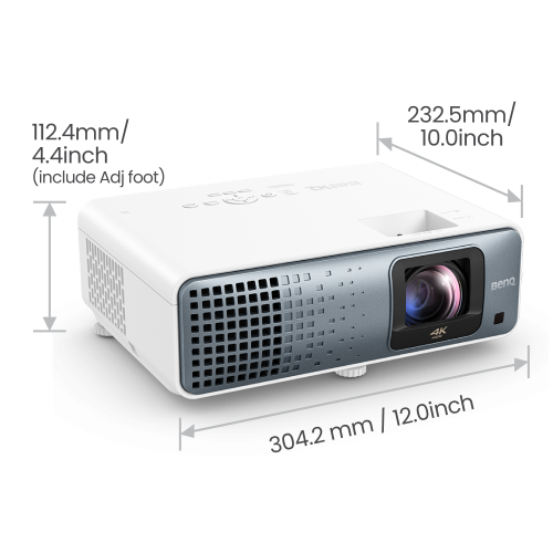 BenQ TK710STi videoproyector 9H.JSK77.17E UHD 4K 3200 lúmenes ANSI DLP para Juego
