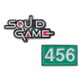 Squid Game Pack 2 Pin Chapas Squid Game & Player 456