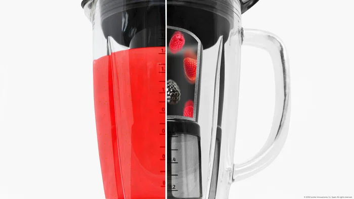 Cecotec Batidora Titanio Negro 2500W 1,8L Bol Cristal Acero Inoxidable Cecotec Batidora Titanio Negro 2500W 1,8L Bol Cristal Acero Inoxidable