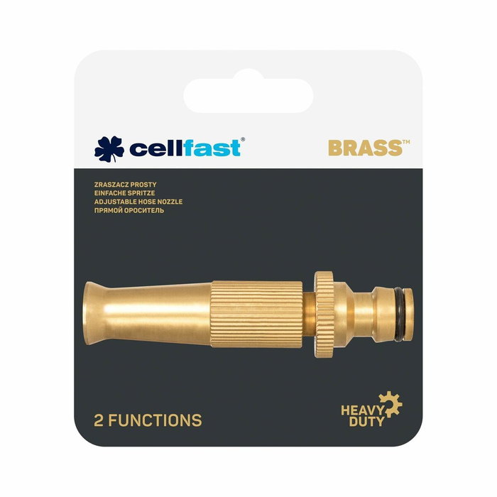 Cellfast Lanza de riego regulable brass 6 bar, 2 funciones Cellfast Lanza de riego regulable brass 6 bar, 2 funciones