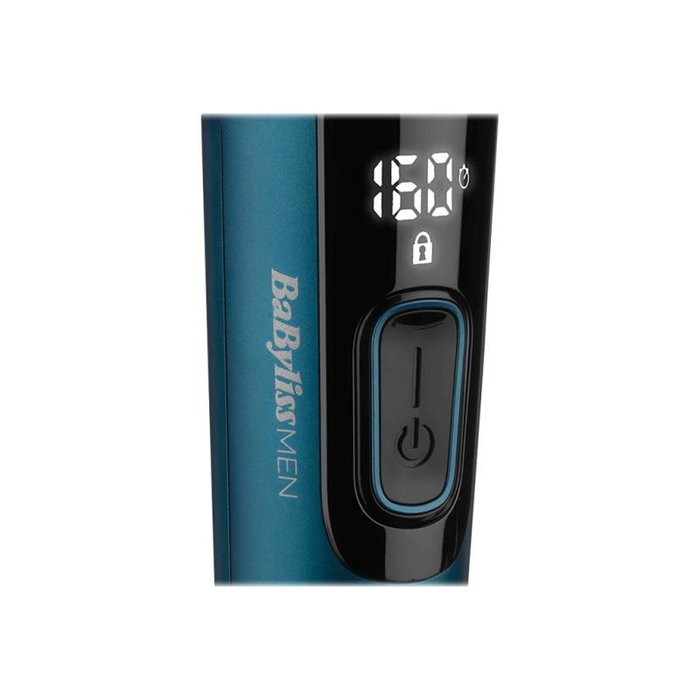 BaByliss E990E Máquina de Cortar Pelo, Acero Japonés, Color Azul y Negro
