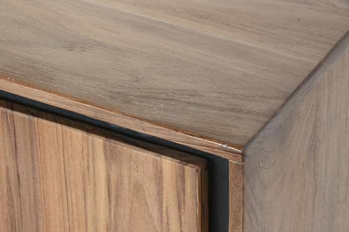 DKD Home Decor Buffet de Teca y Acacia Marrón