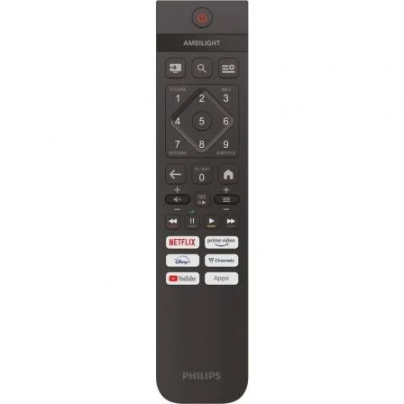 Philips 55PUS7810/12 55" QLED 4K UHD Smart TV con HDR10+, Dolby Atmos, Titan OS, HDMI 2.1, VRR, Matter y Vocal Boost - Serie 7800