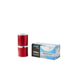 Bifull Papel de Aluminio Rojo en Rollo de 12 cm x 100 m