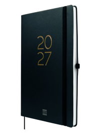 FINOCAM Agenda Anual 2027 Internacional Capri B5 Negro
