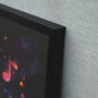 DKD Home Decor Cuadro LED Lienzo 83x83 Músicos (Set de 2)