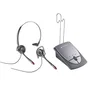 PLANTRONICS AURICULAR - AMPLIFICADOR S12 - DIADEMA - AJUSTE TONO+VOL-MUTE - 6 POS.CONEX - TLF.FIJO