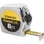 Stanley Cinta métrica Powerlock 8 m / 25 mm