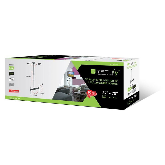 Soporte TV Techo Techly ICA-CPLB 946L 70" 37"