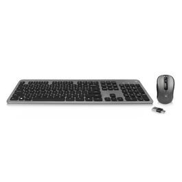 EWENT EW3272 Combo Teclado y Ratón Inalámbrico USB-A USB-C QWERTY Español