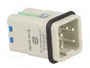 HARTING Han 4A-M-QL Plantilla de contacto macho Han® A
