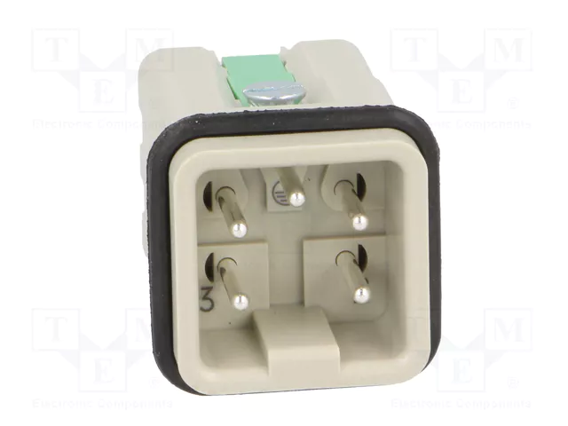 HARTING Han 4A-M-QL Plantilla de contacto macho Han® A
