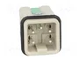 HARTING Han 4A-M-QL Plantilla de contacto macho Han® A