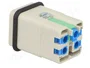 HARTING Han 4A-M-QL Plantilla de contacto macho Han® A